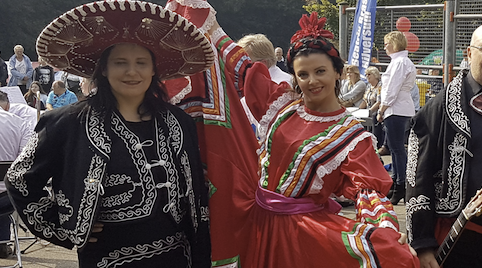 Leuke muziek door een Mexicaanse band