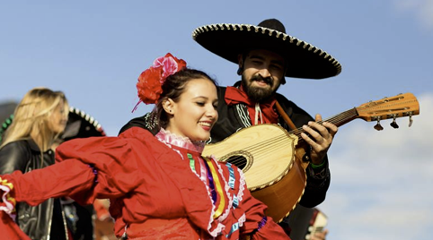 Mariachi band voor een trouwfeest