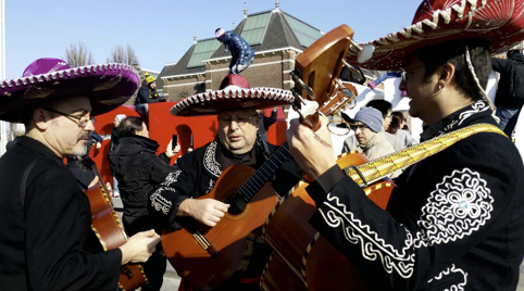 Mexicaanse danseressen