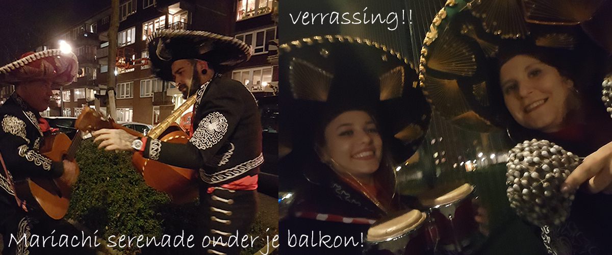 Trouwen Mariachi serenade