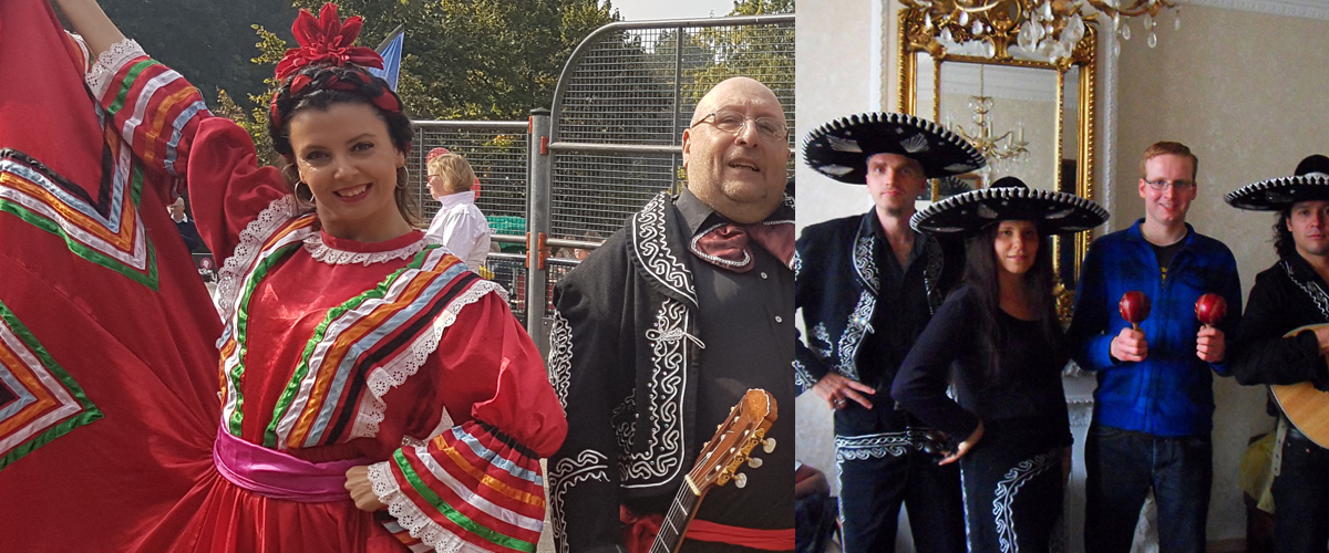 Mariachi serenade voor de verjaardag van uw moeder