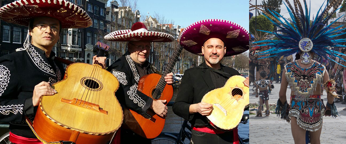 Mariachi serenade voor een bedrijfsfeest