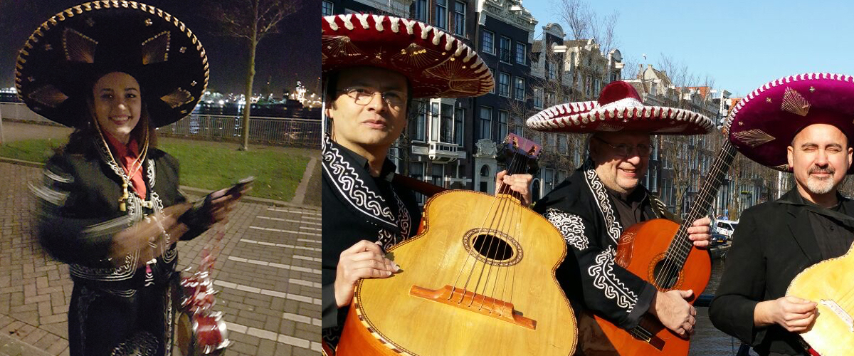 Mexicaanse muziek zangduo Carlos en Mariana