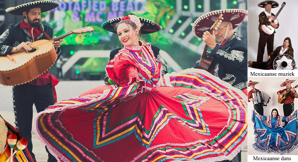 Mariachi serenade voor een bedrijfsfeest