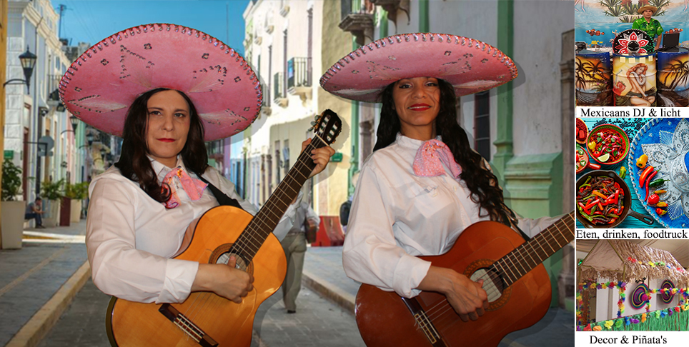 Mariachi serenade voor een bedrijfsfeest